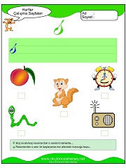 S Sesi Çalışma Sayfaları